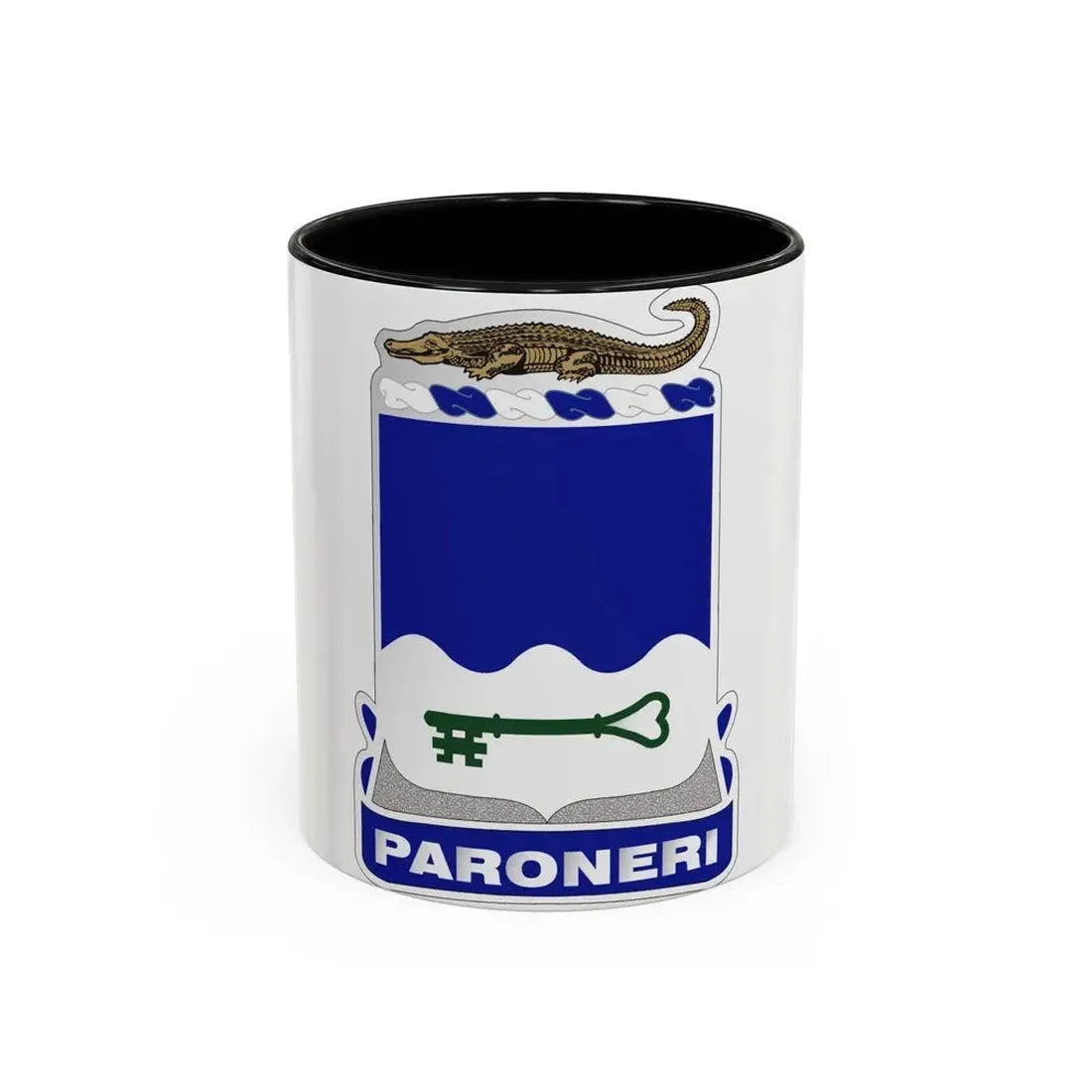 211th Infantry Regiment (U.S. Army) Accent Coffee Mug 11oz Black - Go Mug Yourself