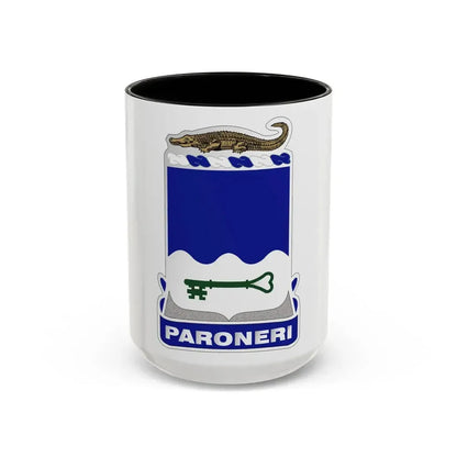 211th Infantry Regiment (U.S. Army) Accent Coffee Mug 15oz Black - Go Mug Yourself