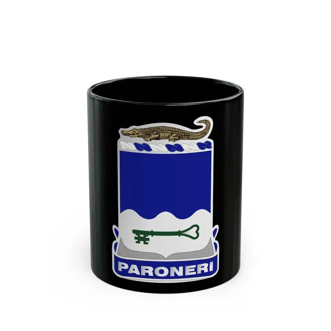 211th Infantry Regiment (U.S. Army) Black Coffee Mug 11oz - Go Mug Yourself