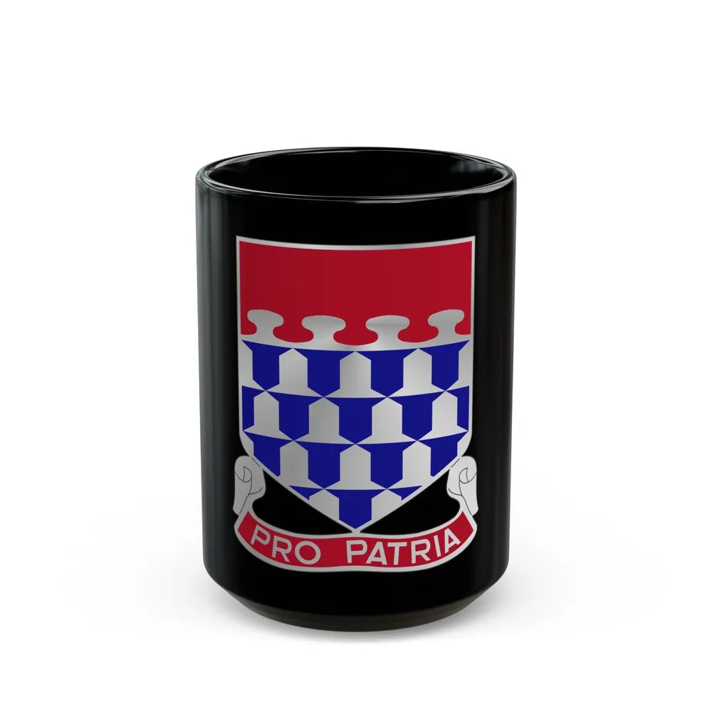 212 Artillery Regiment (U.S. Army) Black Coffee Mug-15oz-Go Mug Yourself