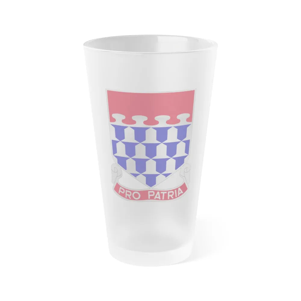 212 Artillery Regiment (U.S. Army) Frosted Pint Glass 16oz-16oz-Frosted-Go Mug Yourself