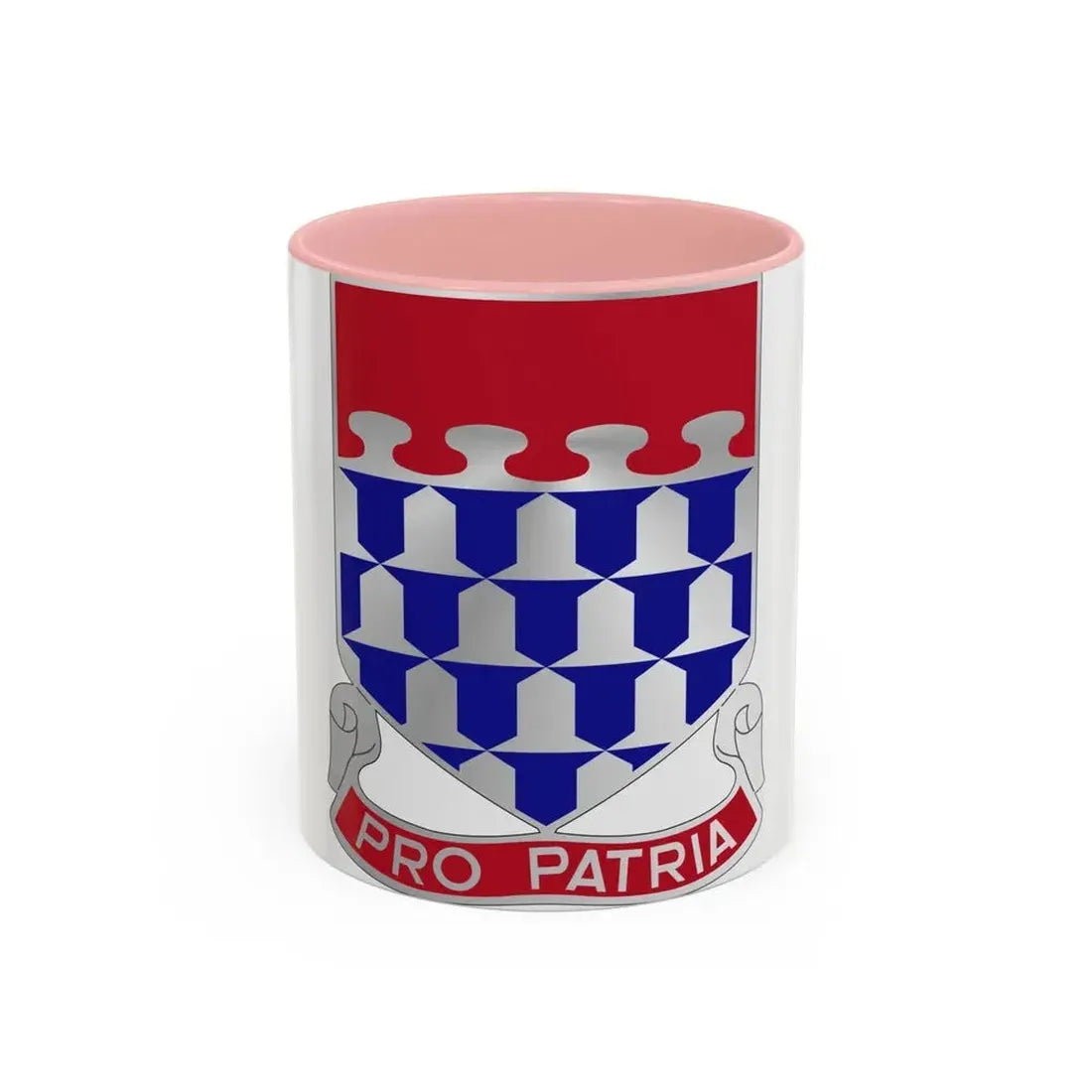 212 Artillery Regiment (U.S. Army) Accent Coffee Mug 11oz Pink - Go Mug Yourself