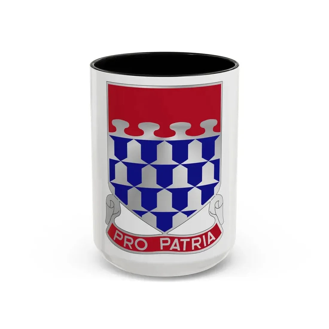 212 Artillery Regiment (U.S. Army) Accent Coffee Mug 15oz Black - Go Mug Yourself