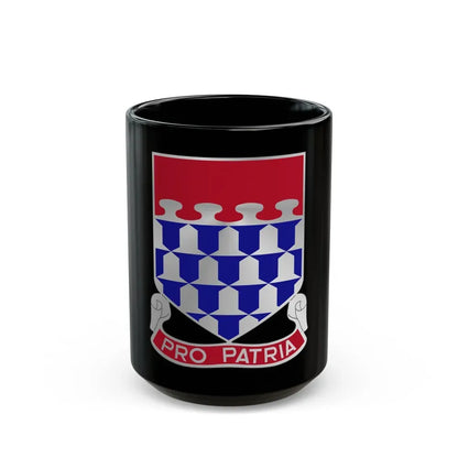 212 Artillery Regiment (U.S. Army) Black Coffee Mug 15oz - Go Mug Yourself