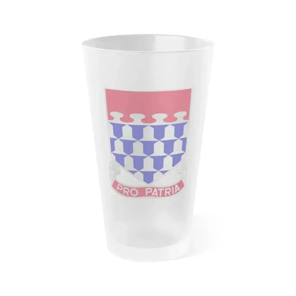 212 Artillery Regiment (U.S. Army) Frosted Pint Glass 16oz 16oz Frosted - Go Mug Yourself