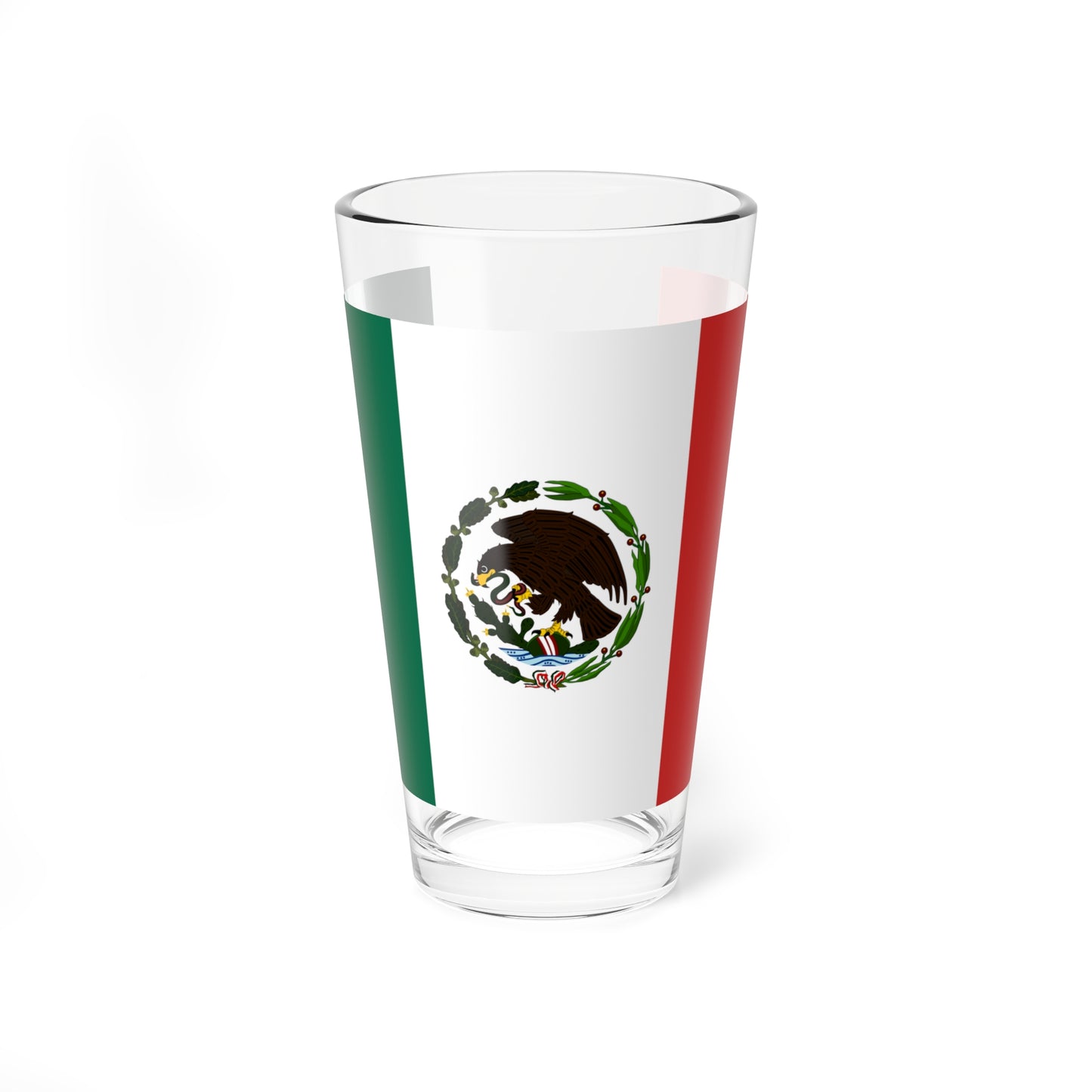 Flag of Mexico 1934-1968 2 (Mexico) Pint Glass 16oz