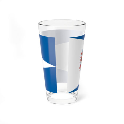 Flag of Ofalu (Hungary) Pint Glass 16oz