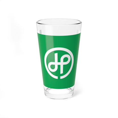 Flag of Ichinomiya Chiba (Japan) Pint Glass 16oz