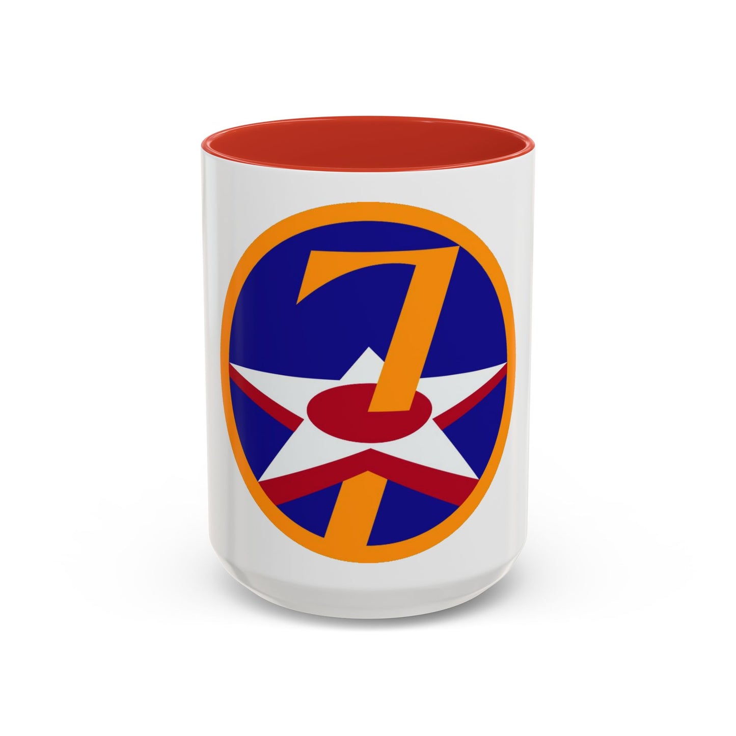 7 Air Force (U.S. Army) Accent Coffee Mug