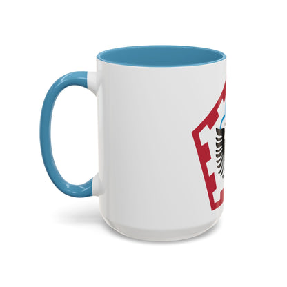 555th Engineer Brigade (U.S. Army) Accent Coffee Mug