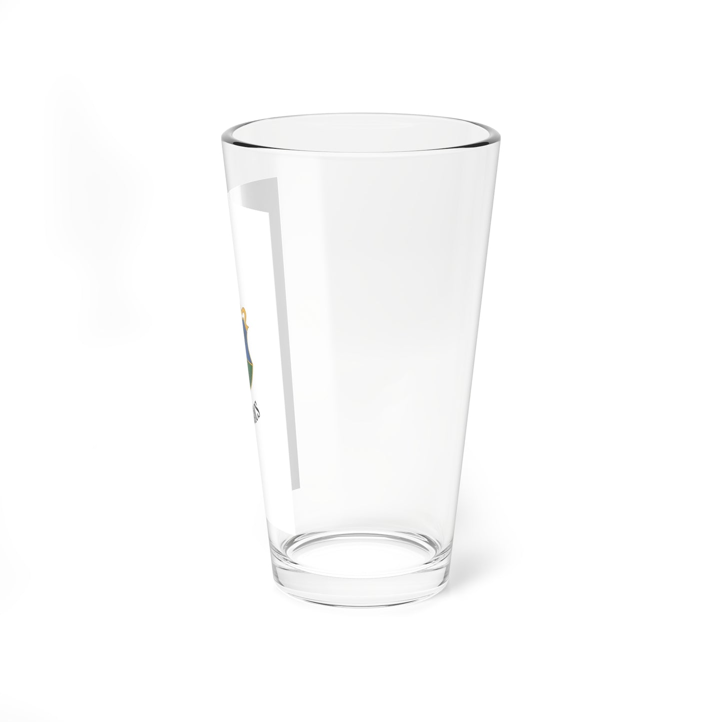 Flag of Kunbaracs vertical (Hungary) Pint Glass 16oz