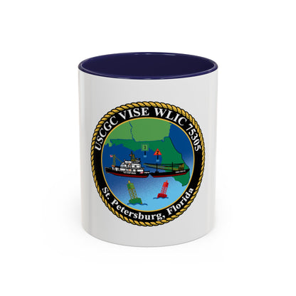 USCGC VISE WLIC 75305 (U.S. Coast Guard) Accent Coffee Mug