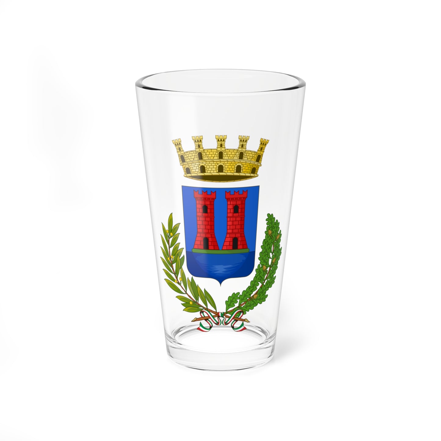 Desenzano del Garda-Stemma (Italy) (Coat of Arms) Pint Glass 16oz