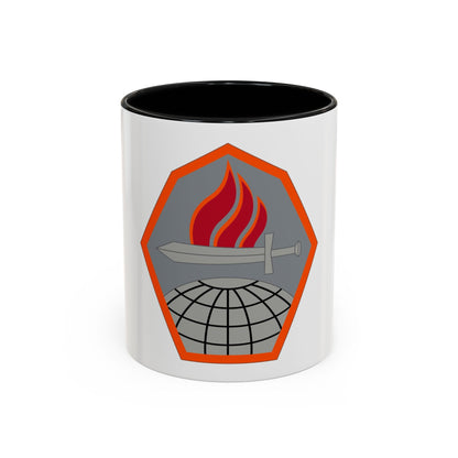 Cyber Center of Excellence (U.S. Army) Accent Coffee Mug