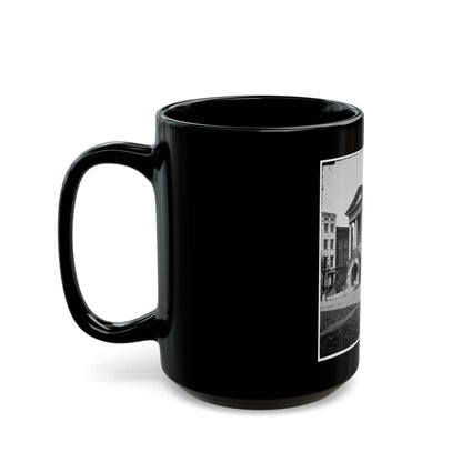 Charleston, S.C. The Old Market House (188 Meeting Street) (U.S. Civil War) Black Coffee Mug