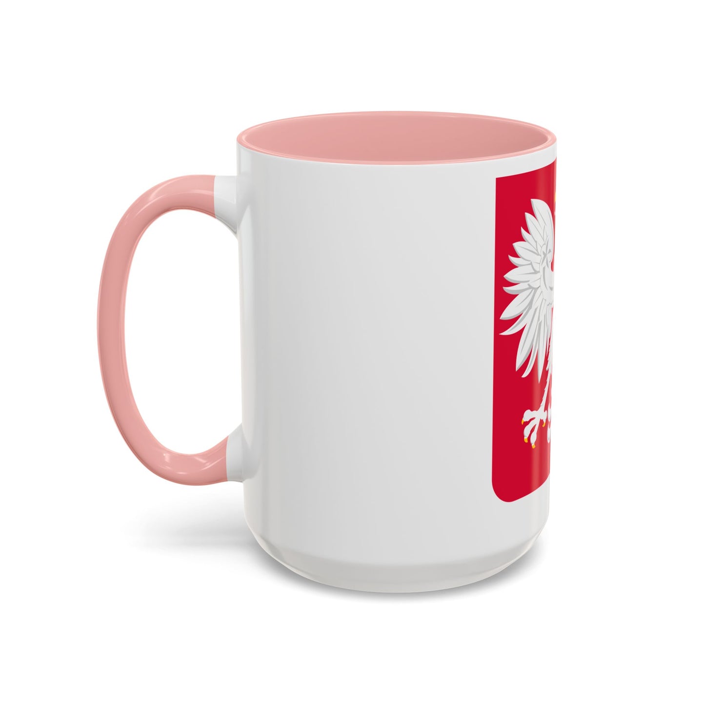 Coat of arms of Poland (1980-1990) - Accent Coffee Mug