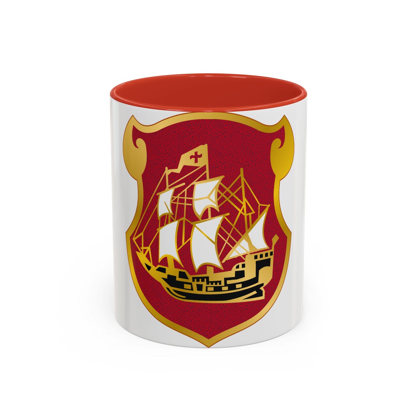 9 Antiaircraft Artillery Gun Battalion (U.S. Army) Accent Coffee Mug