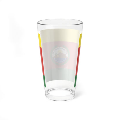 Greater Flag of Bolivia 1831-1851 (Bolivia) Pint Glass 16oz