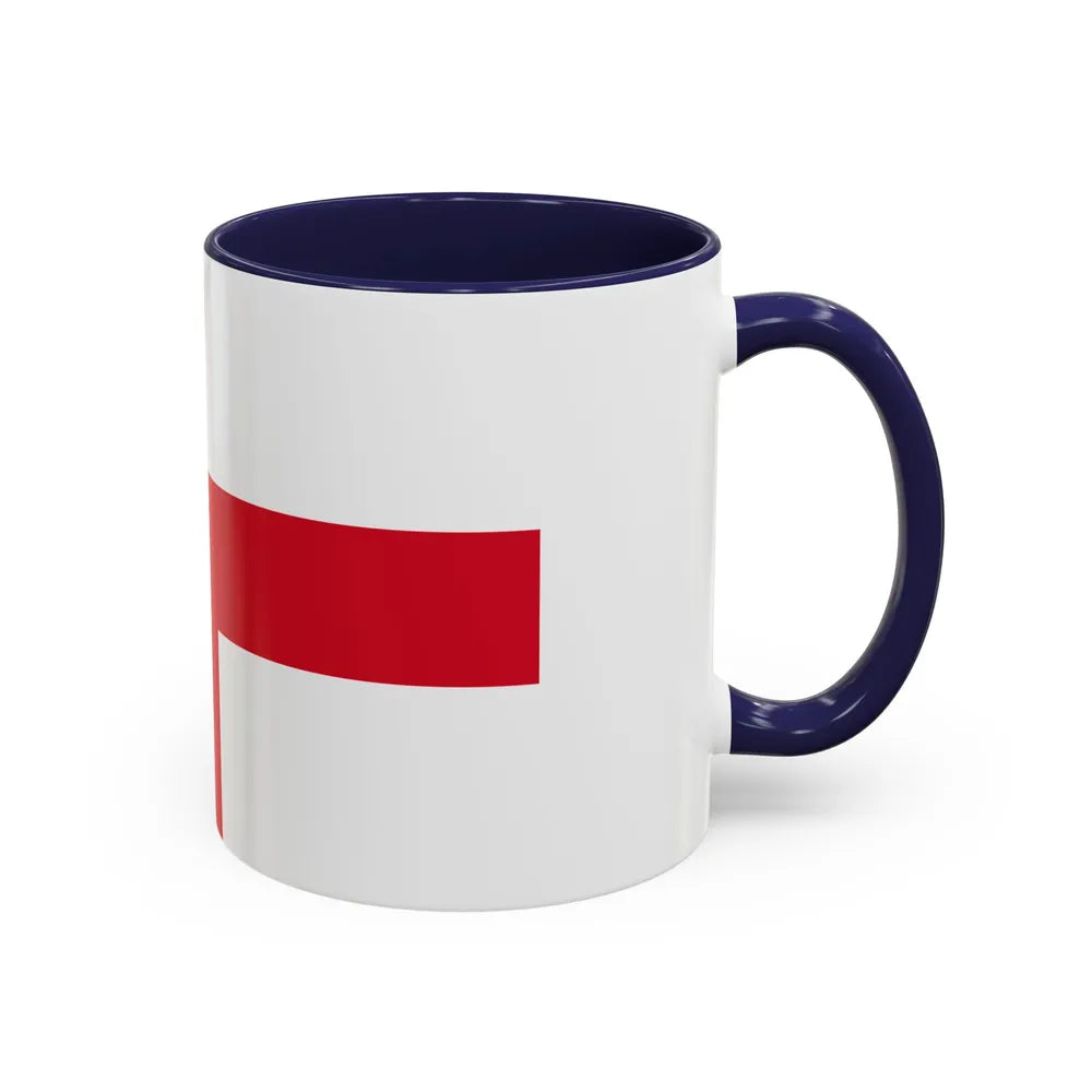 Flag of Kirkop Malta - Accent Coffee Mug-Go Mug Yourself