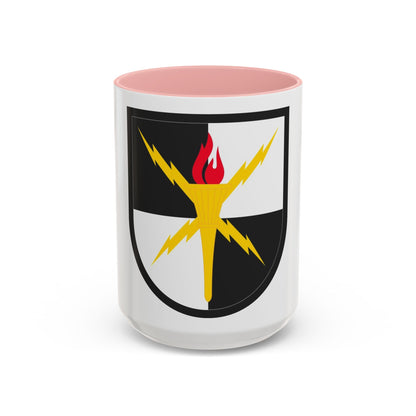 United States Cyber School (U.S. Army) Accent Coffee Mug