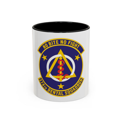 374th Dental Squadron (U.S. Air Force) Accent Coffee Mug