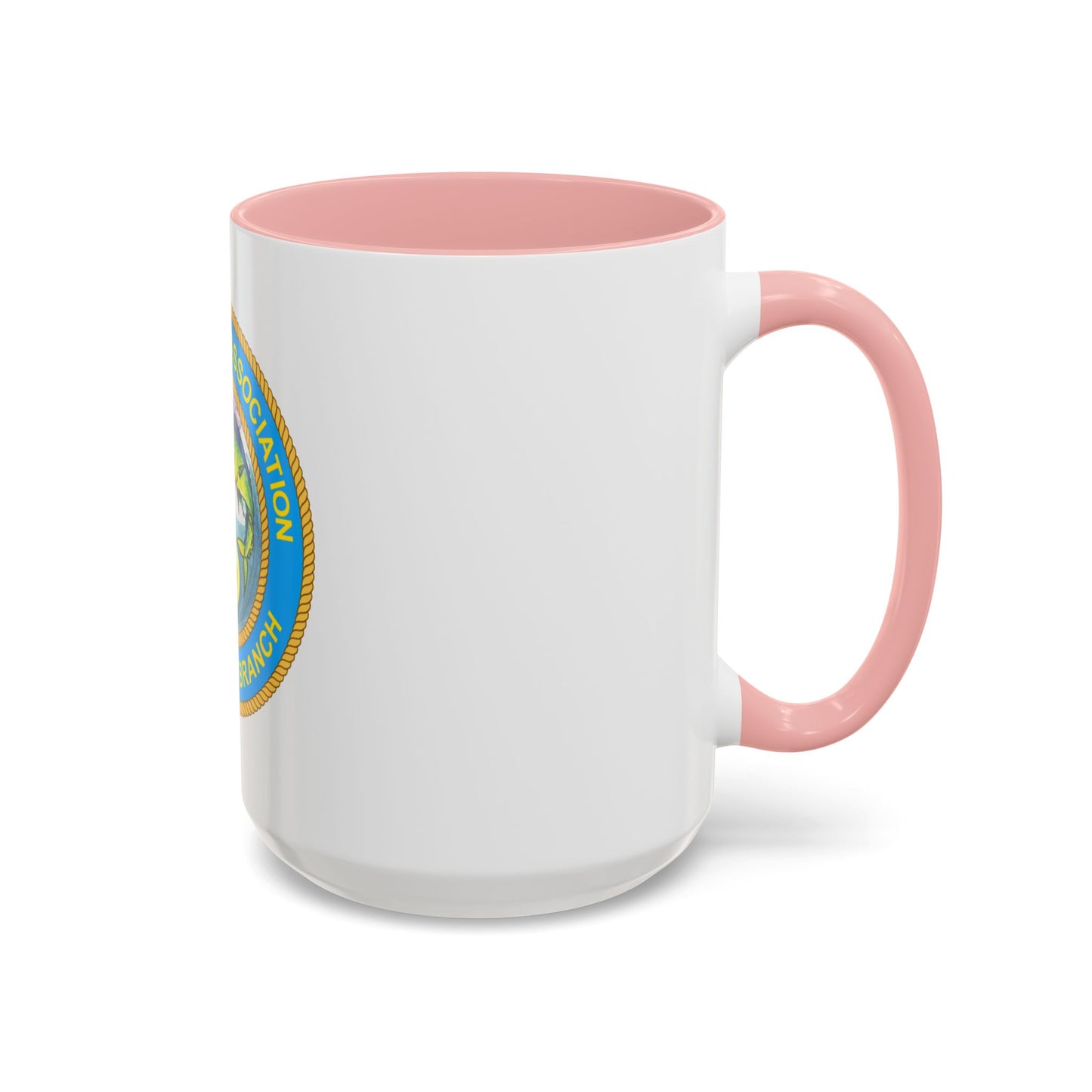 USCG EnlAssocCaribbean Branch (U.S. Coast Guard) Accent Coffee Mug