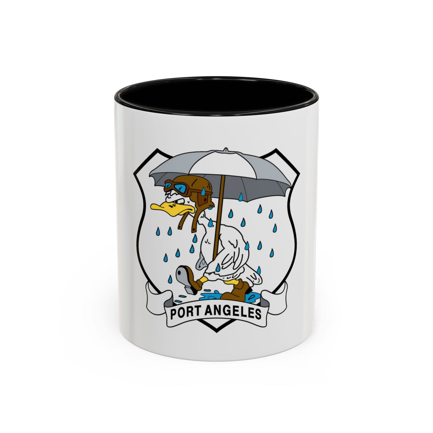 USCG Air Station Port Angeles PAAS (U.S. Coast Guard) Accent Coffee Mug