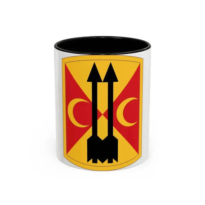 212th Field Artillery Brigade (U.S. Army) Accent Coffee Mug 11oz Black - Go Mug Yourself