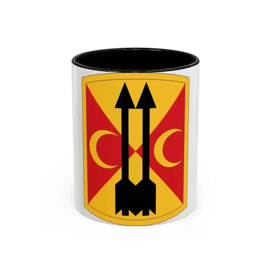212th Field Artillery Brigade (U.S. Army) Accent Coffee Mug 11oz Black - Go Mug Yourself