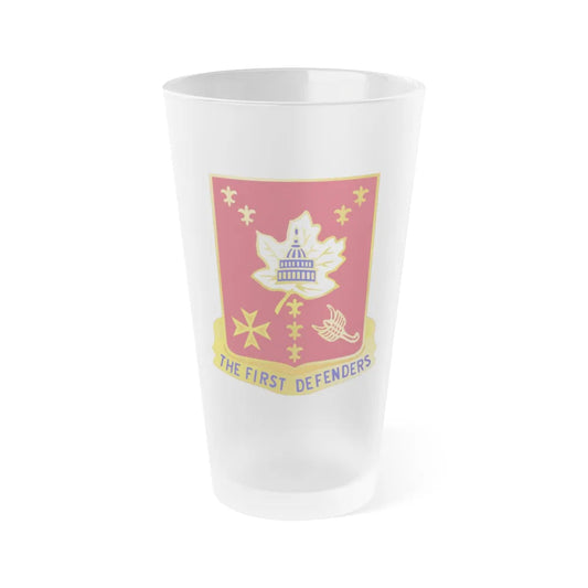 213 Air Defense Artillery Regiment (U.S. Army) Frosted Pint Glass 16oz-Go Mug Yourself