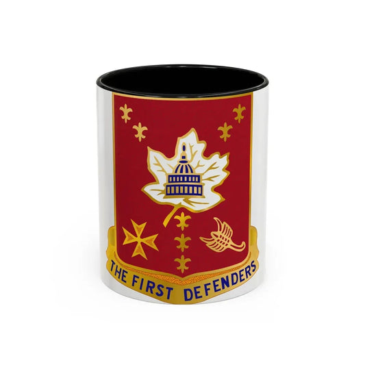 213 Air Defense Artillery Regiment (U.S. Army) Accent Coffee Mug 11oz Black - Go Mug Yourself