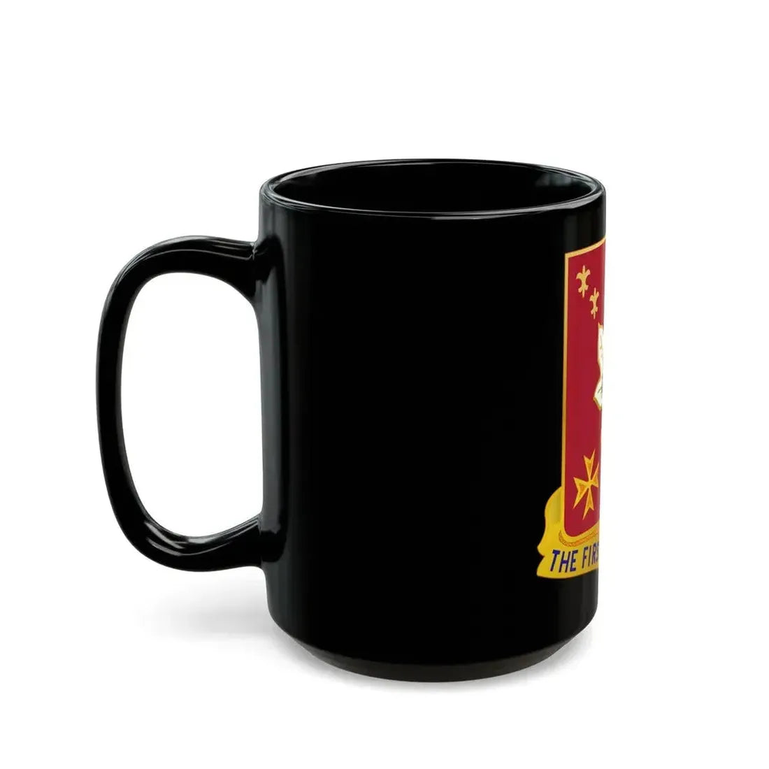 213 Air Defense Artillery Regiment (U.S. Army) Black Coffee Mug - Go Mug Yourself