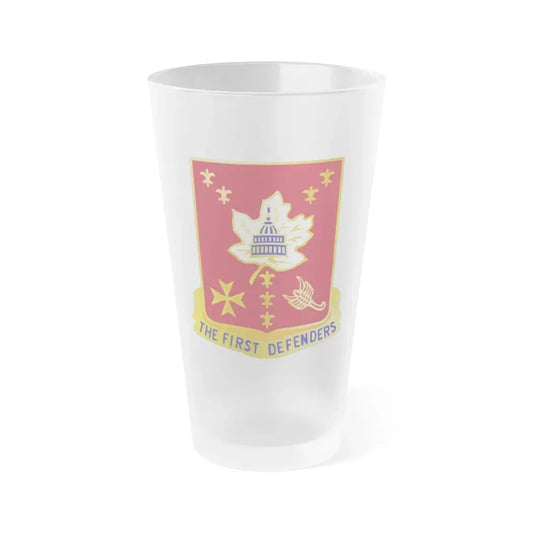 213 Air Defense Artillery Regiment (U.S. Army) Frosted Pint Glass 16oz Default Title - Go Mug Yourself