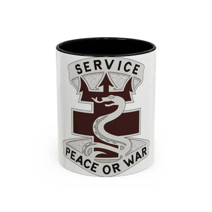 213 Medical Brigade 2 (U.S. Army) Accent Coffee Mug 11oz Black - Go Mug Yourself