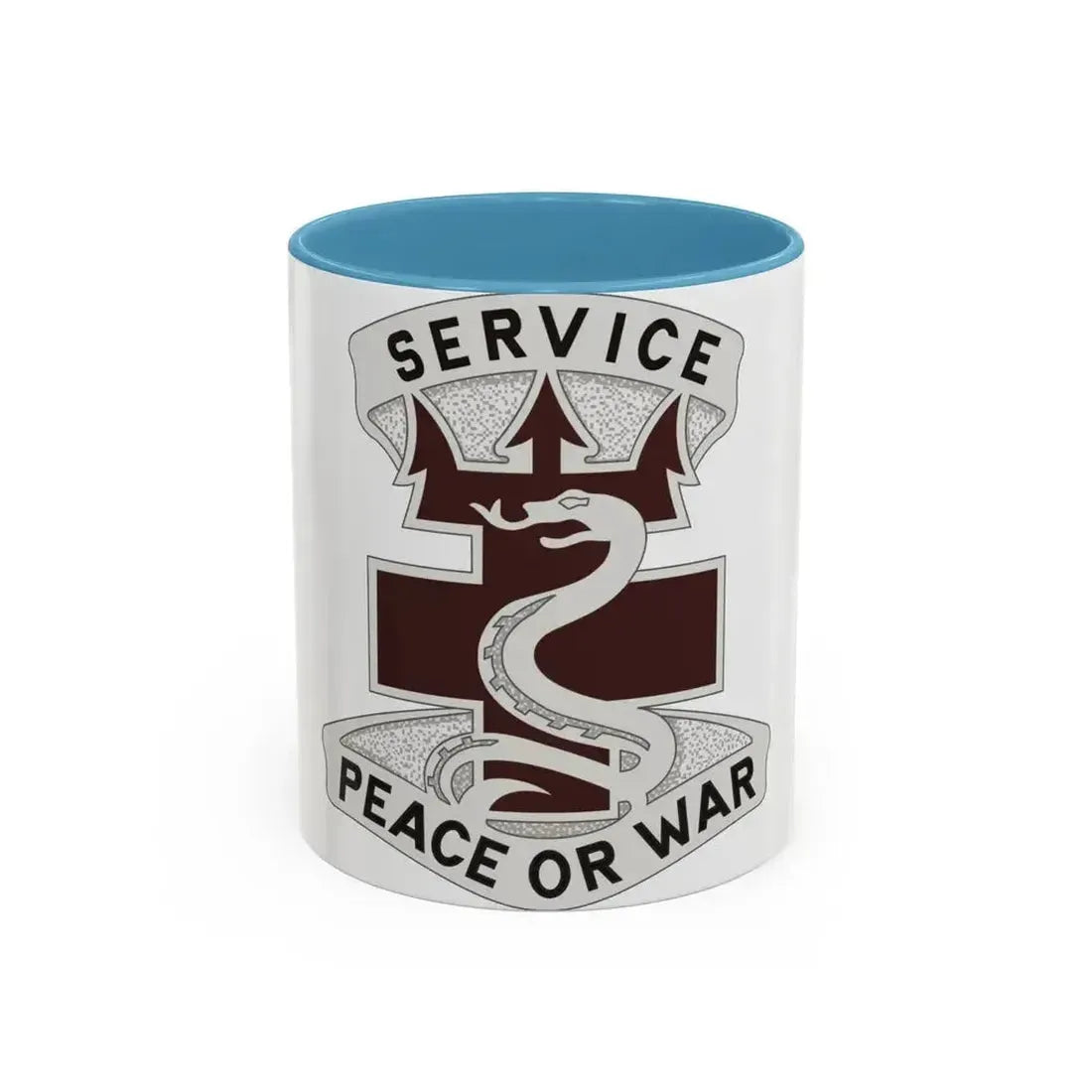 213 Medical Brigade 2 (U.S. Army) Accent Coffee Mug 11oz Light Blue - Go Mug Yourself