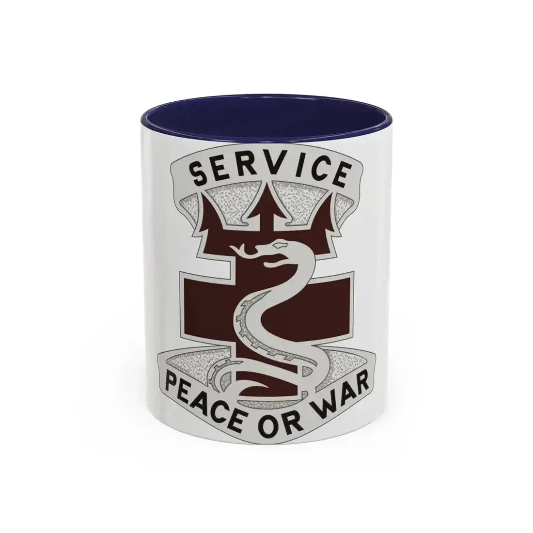 213 Medical Brigade 2 (U.S. Army) Accent Coffee Mug 11oz Navy - Go Mug Yourself