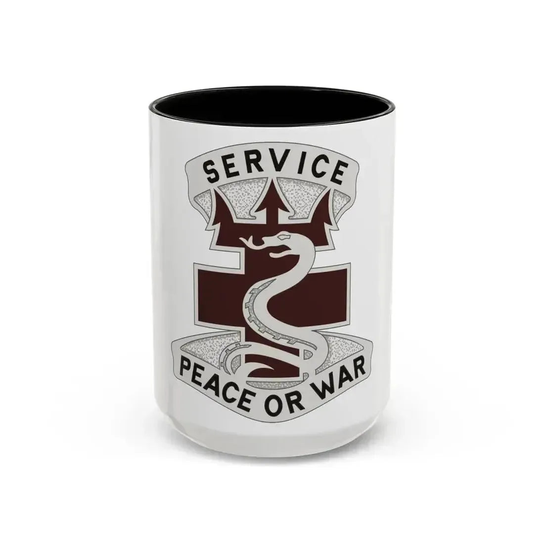 213 Medical Brigade 2 (U.S. Army) Accent Coffee Mug 15oz Black - Go Mug Yourself