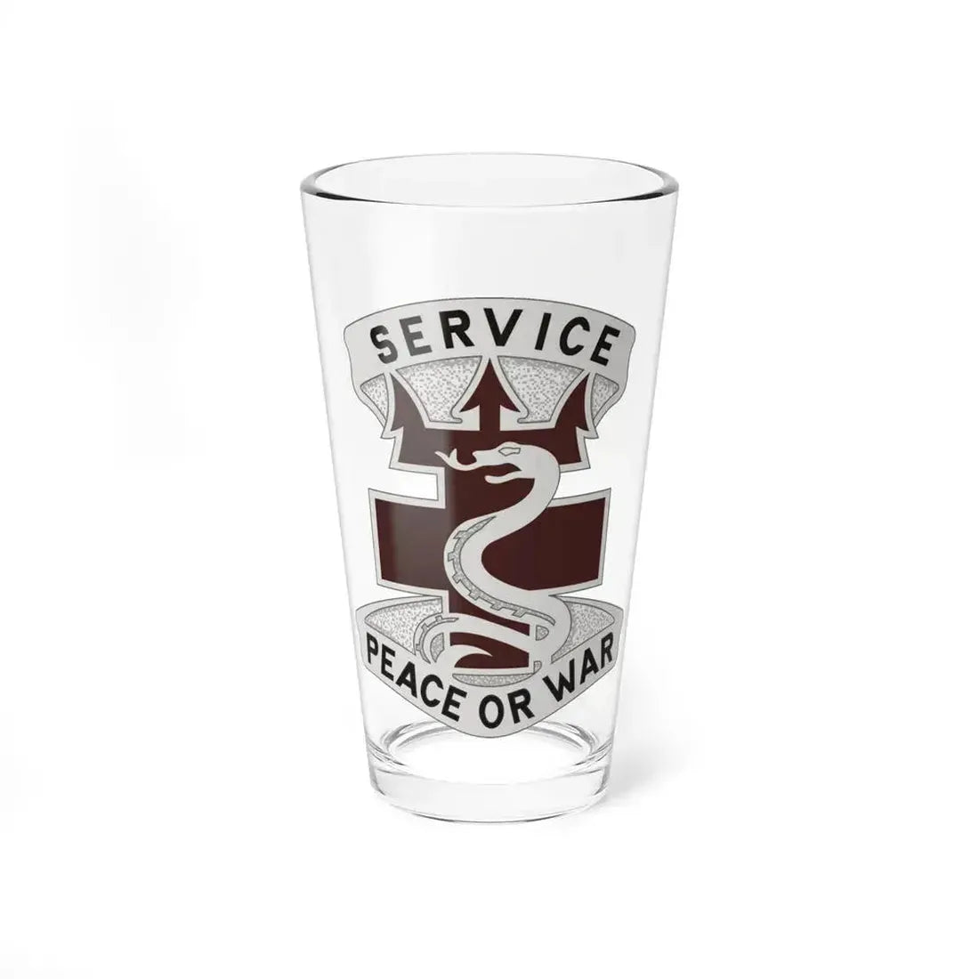 213 Medical Brigade 2 (U.S. Army) Pint Glass 16oz 16oz - Go Mug Yourself