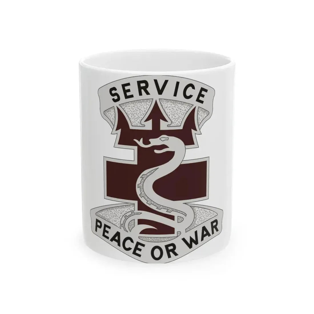 213 Medical Brigade 2 (U.S. Army) White Coffee Mug 11oz - Go Mug Yourself