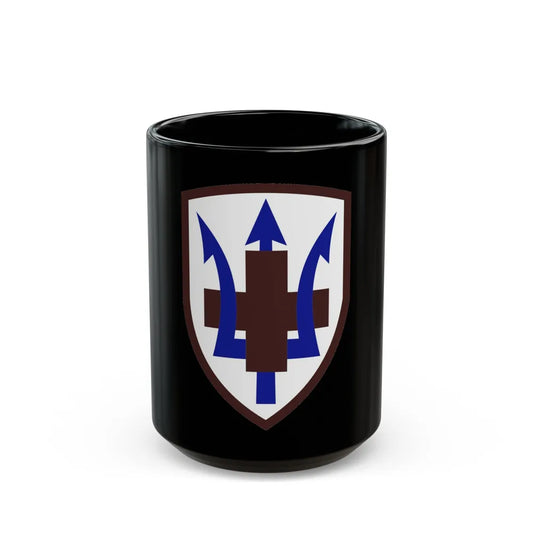 213 Medical Brigade (U.S. Army) Black Coffee Mug-15oz-Go Mug Yourself