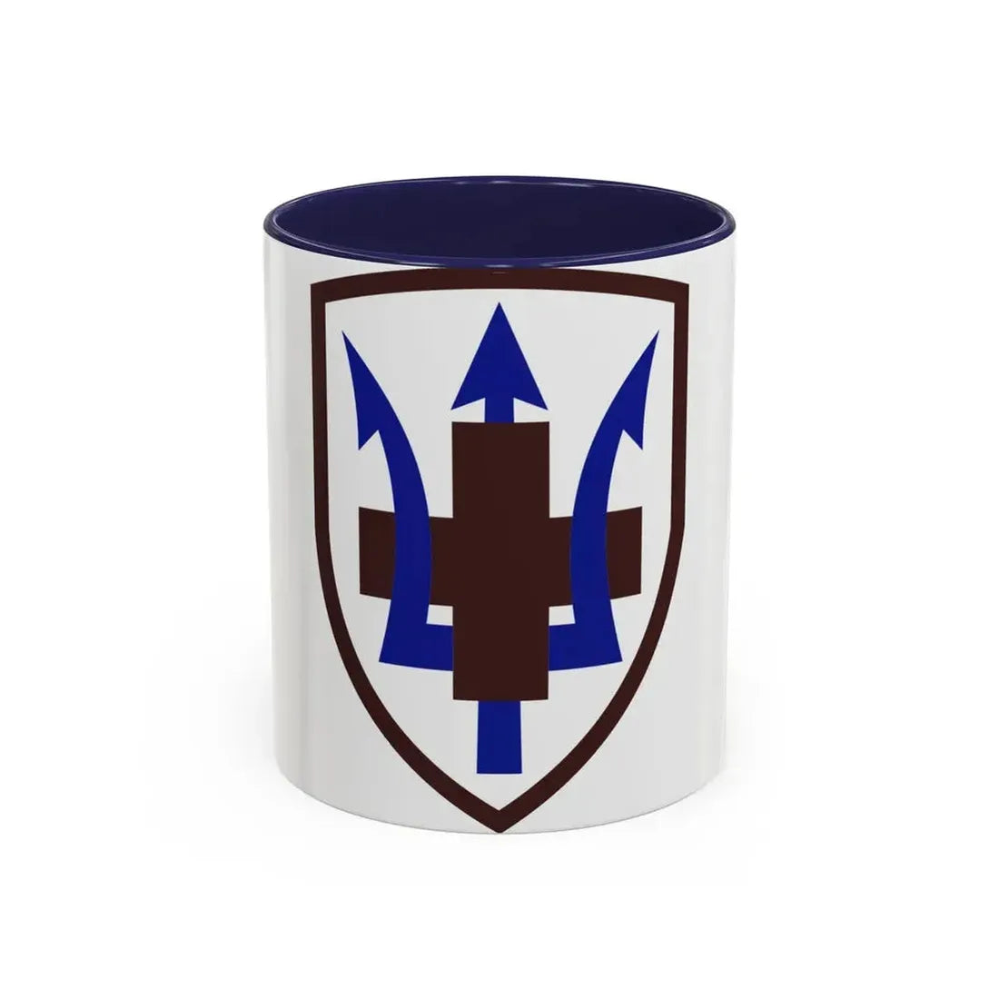 213 Medical Brigade (U.S. Army) Accent Coffee Mug 11oz Navy - Go Mug Yourself