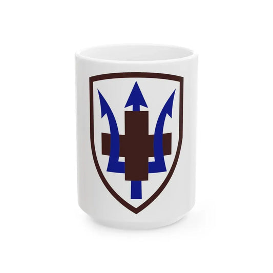 213 Medical Brigade (U.S. Army) White Coffee Mug 15oz - Go Mug Yourself