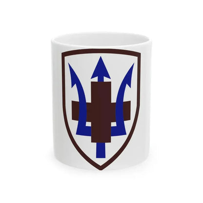 213 Medical Brigade (U.S. Army) White Coffee Mug - Go Mug Yourself
