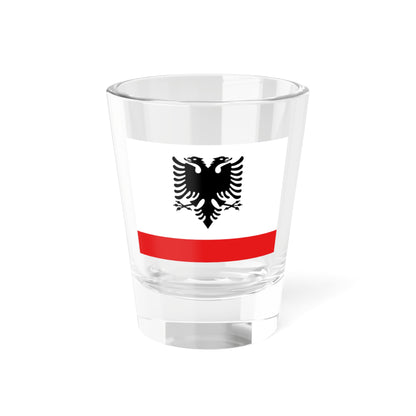 Naval Ensign of Albania - Shot Glass 1.5oz