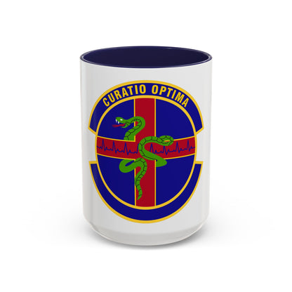 412 Healthcare Operations Squadron AFMC (U.S. Air Force) Accent Coffee Mug