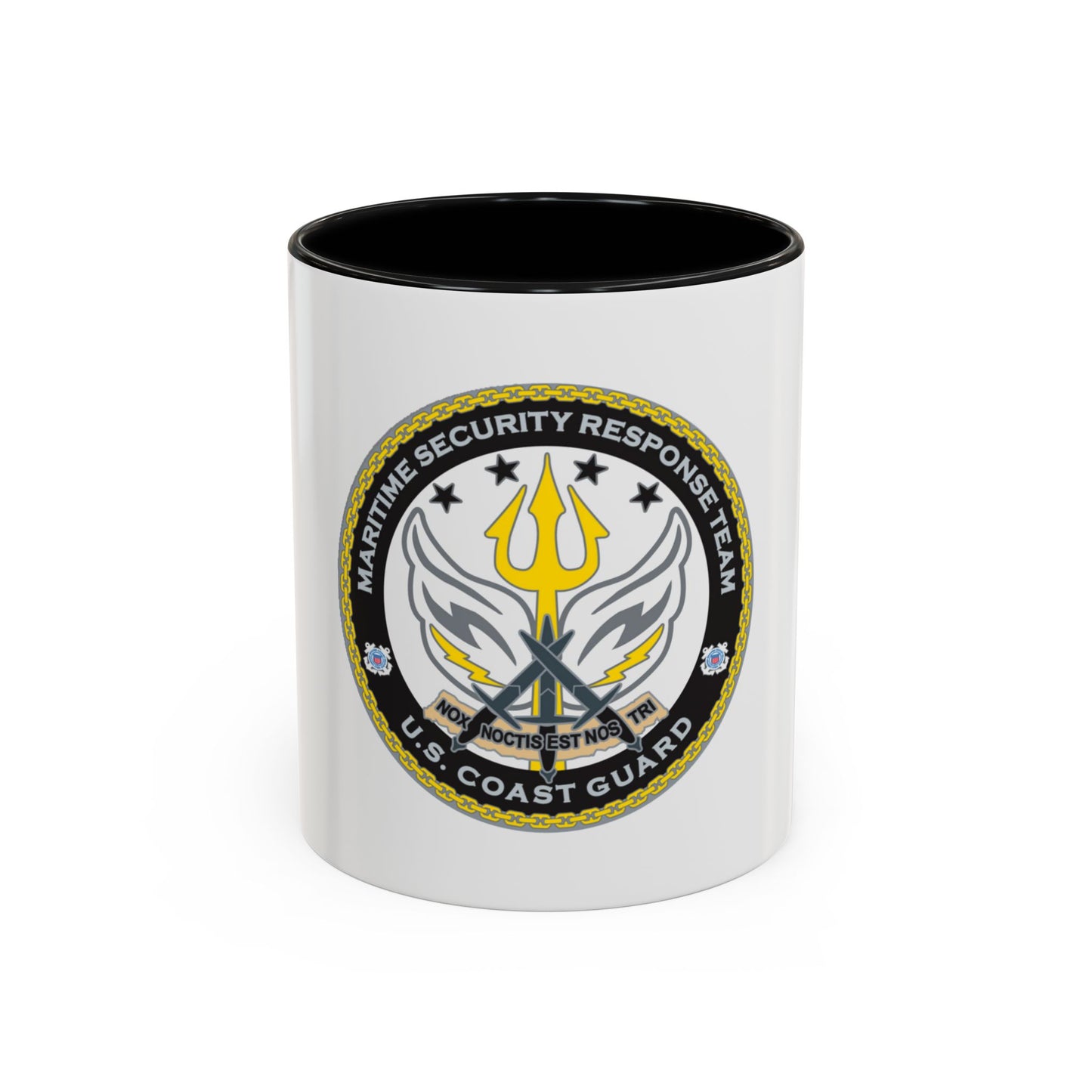 Maritime Security Response Team (U.S. Coast Guard) Accent Coffee Mug