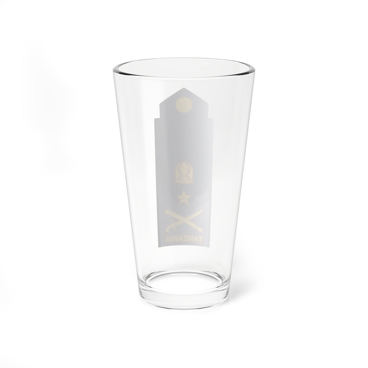 14 Tanzania Air Force BG (Tanzania) (Military Rank) Pint Glass 16oz