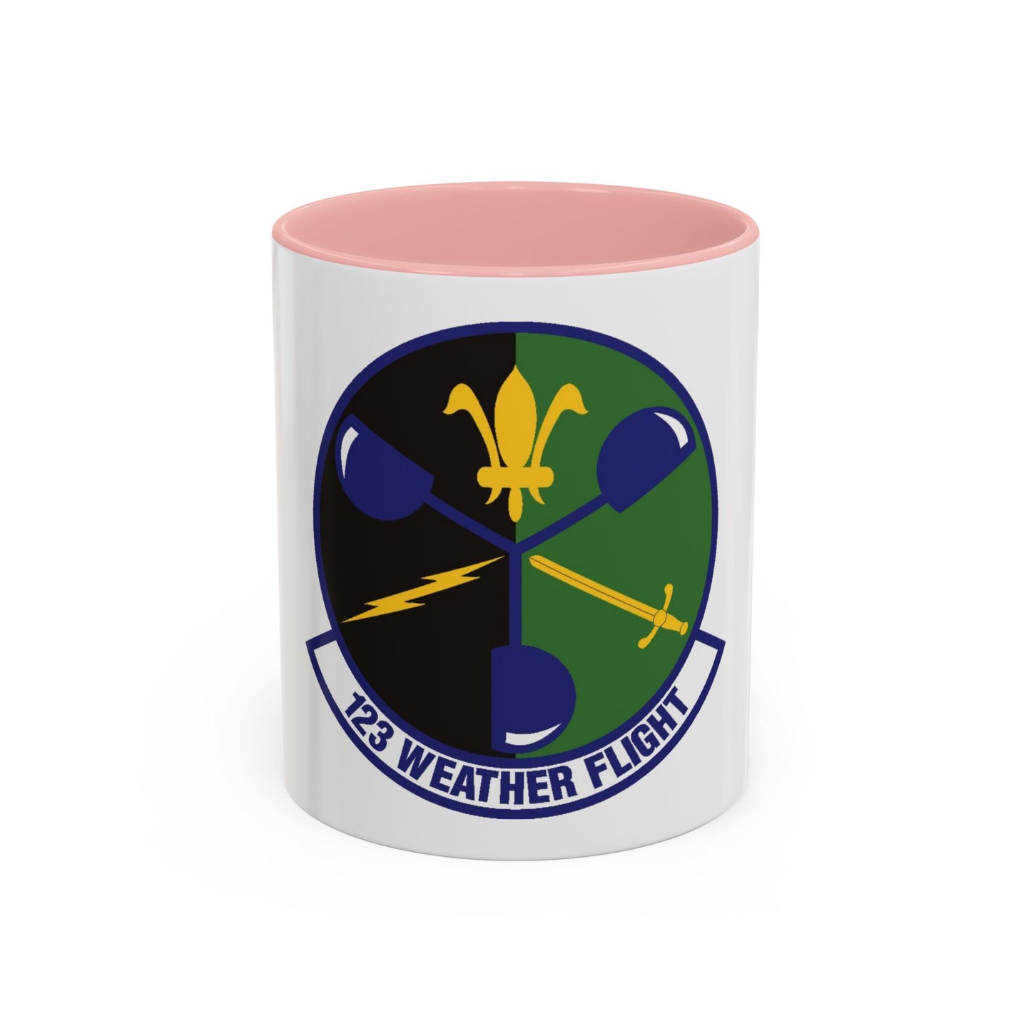 123d Weather Flight (U.S. Air Force) Accent Coffee Mug