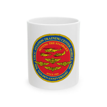 USCG Aviation Training Center Mobile (U.S. Coast Guard) White Coffee Mug
