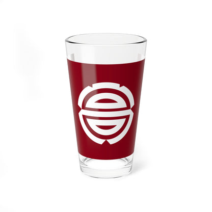 Flag of Takahata Yamagata (Japan) Pint Glass 16oz